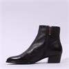 Regarde Le Ciel Lori Low Heel Ankle Boot - Brown Leather